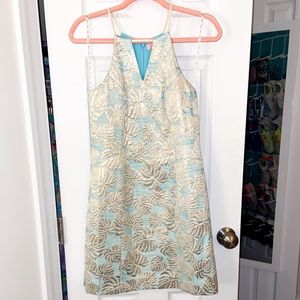 Lilly Pulitzer | 2 | Shift dress in Breakwater Blue Palm